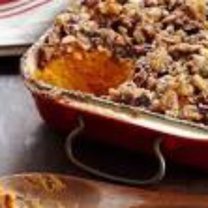 Healthy Sweet Potato Casserole that is delicious